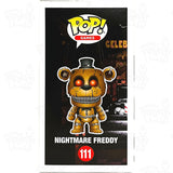 Five Nights At Freddys Fnaf Nightmare Freddy (#111) Gitd Funko Pop Vinyl