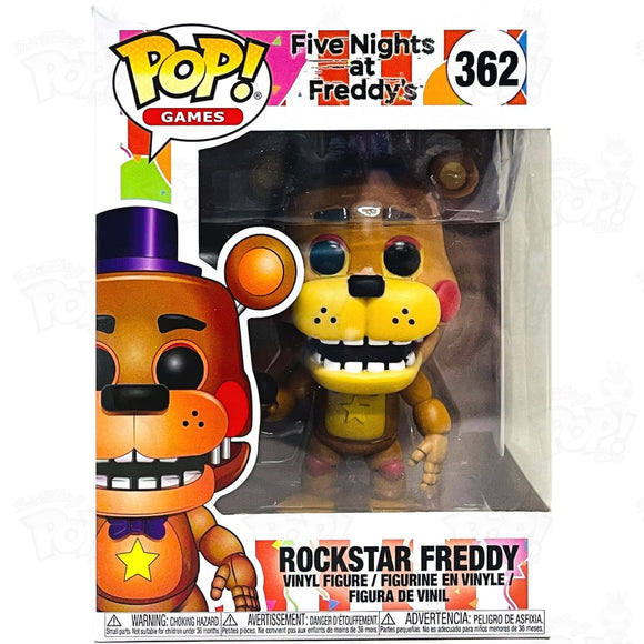 Five Nights At Freddys Rockstar Freddy (#362) Funko Pop Vinyl