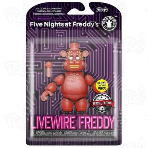Five Nights At Freddys Special Delivery: Livewire Freddy Gitd Action Figure Loot