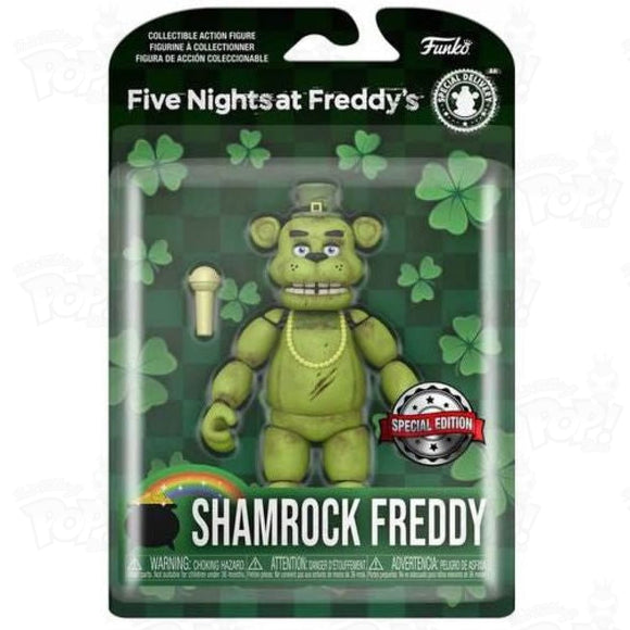 Five Nights At Freddys Special Delivery: Shamrock Freddy Action Figure Loot