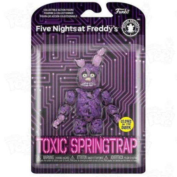 Five Nights At Freddys Special Delivery: Toxic Springtrap Gitd Action Figure Loot