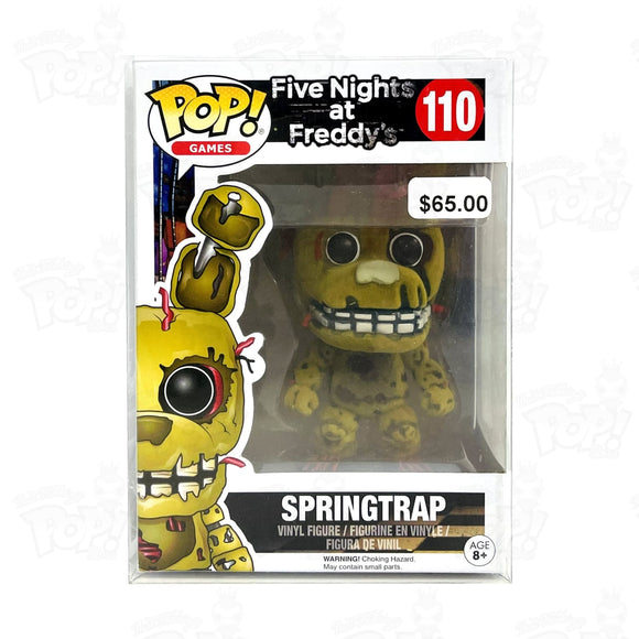 Five Nights at Freddy's FNAF Springtrap (#110) flocked - That Funking Pop Store!