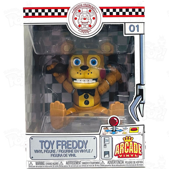 Arcade Vinyl Five Nights At Freddys Toy Freddy (#01) Funko Pop