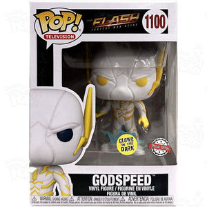 Flash Fastest Man Alive Godspeed (#1100) Gitd Funko Pop Vinyl