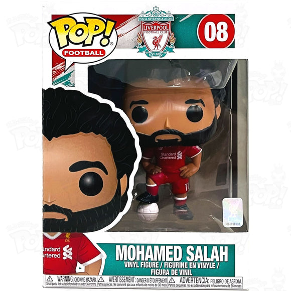 Football: Liverpool Mohamed Salah (#08) Funko Pop Vinyl
