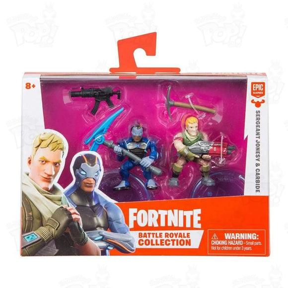 Fortnite Battle Royale Collection - Sergeant Jonesey & Carbide - That Funking Pop Store!