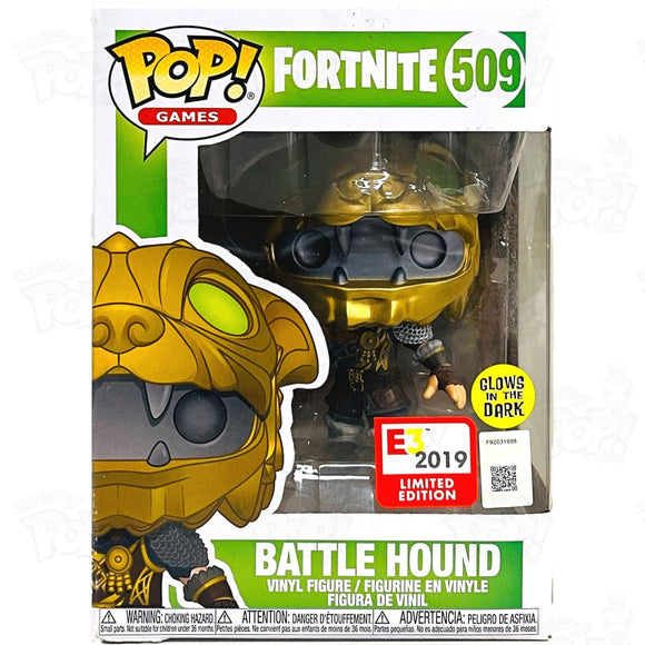 Fortnite Cuddle Battle Hound (#509) E3 2019 Funko Pop Vinyl