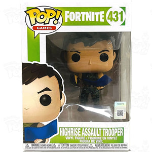 Fortnite Highrise Assault Trooper (#431) Funko Pop Vinyl