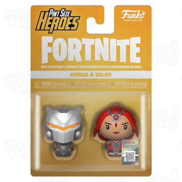 Fortnite Pint Size Heroes Two-Pack Omega & Valor - That Funking Pop Store!
