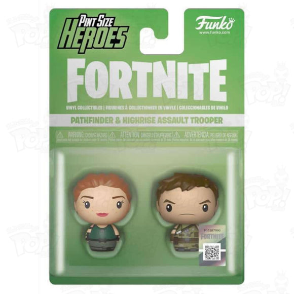 Fortnite Pint Size Heroes Two-Pack Pathfinder & Highrise Assault Trooper - That Funking Pop Store!
