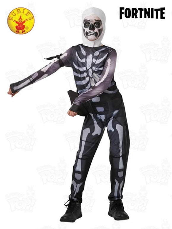 Fortnite Teen Halloween Costume Skulltrooper 12+ Loot
