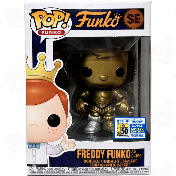 Freddy Funko As C-3P0 (#Se) Pop Vinyl