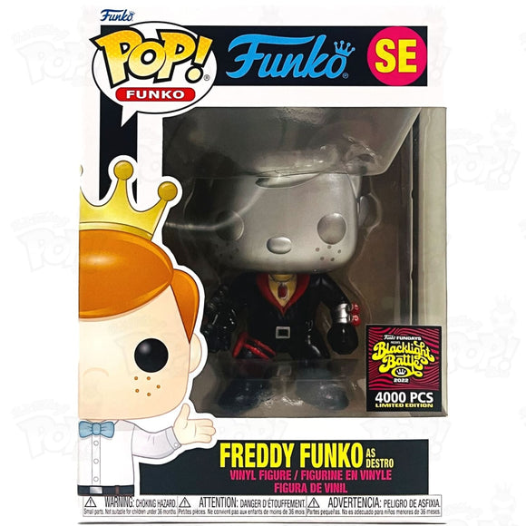 Freddy Funko As Destro (#se) Pop Vinyl