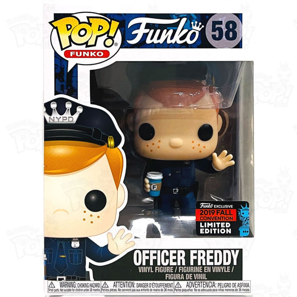 Freddy Funko As Officer (#58) Pop Vinyl