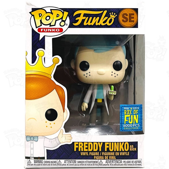 Freddy Funko As Rick & Morty (#se) Box Of Fun Pop Vinyl