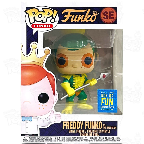 Freddy Funko As The Merman (#se) 2019 Box Of Fun Pop Vinyl