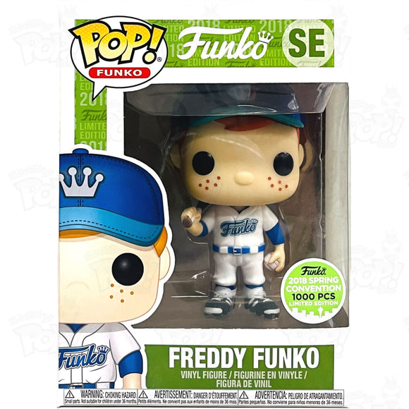 Freddy Funko Baseball (#se) 2018 Spring Convention Pop Vinyl