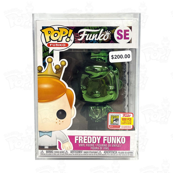 Freddy Funko Green Chrome (#SE) - That Funking Pop Store!