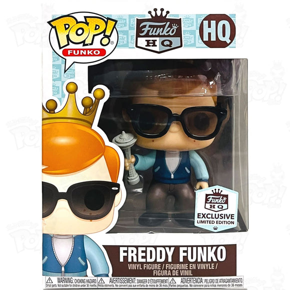 Freddy Funko (#hq) Hq Exclusive Holding Space Needle Pop Vinyl