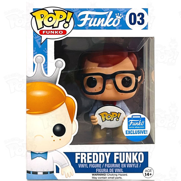 Freddy Funko Nerd (#03) Shop Pop Vinyl