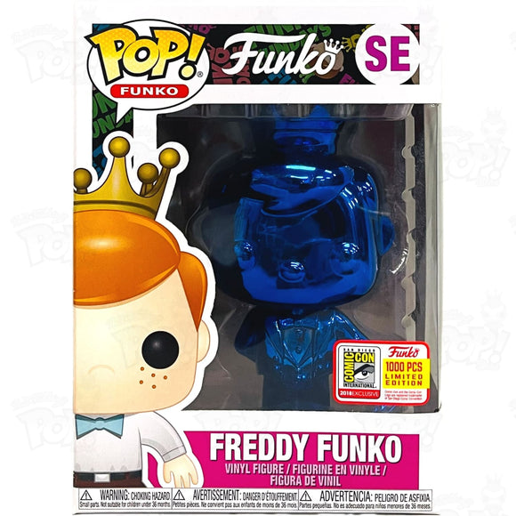Freddy Funko (#se) Blue Chrome Pop Vinyl