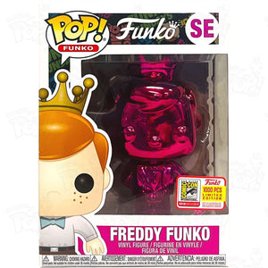 Freddy Funko (#se) Pink Chrome Pop Vinyl