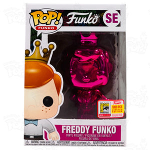 Freddy Funko (#Se) Pink Chrome Pop Vinyl