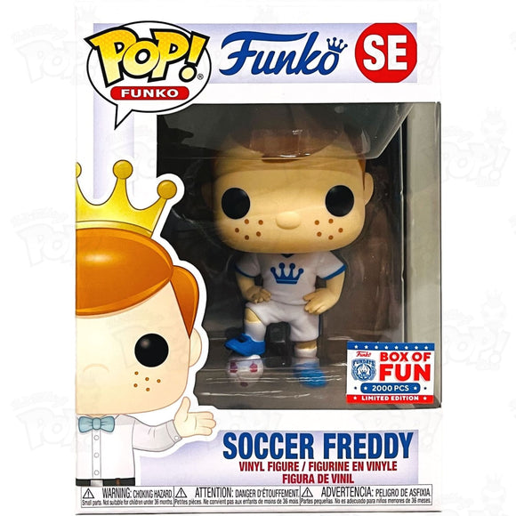 Freddy Funko Soccer (#se) Le 2000Pce Box Of Fun 2021 Pop Vinyl