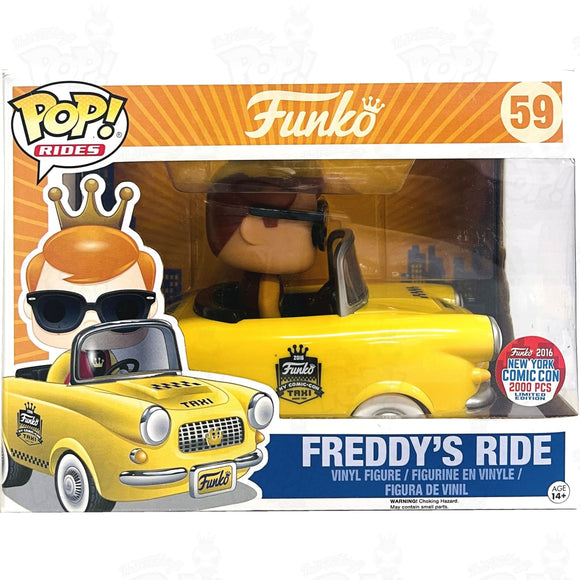 Freddys Ride (#59) 2016 Nycc Funko Pop Vinyl