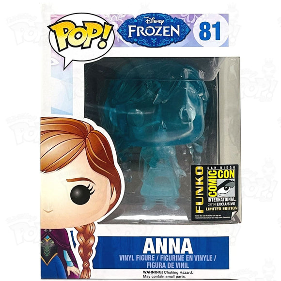 Frozen Anna (#81) Sdcc Funko Pop Vinyl
