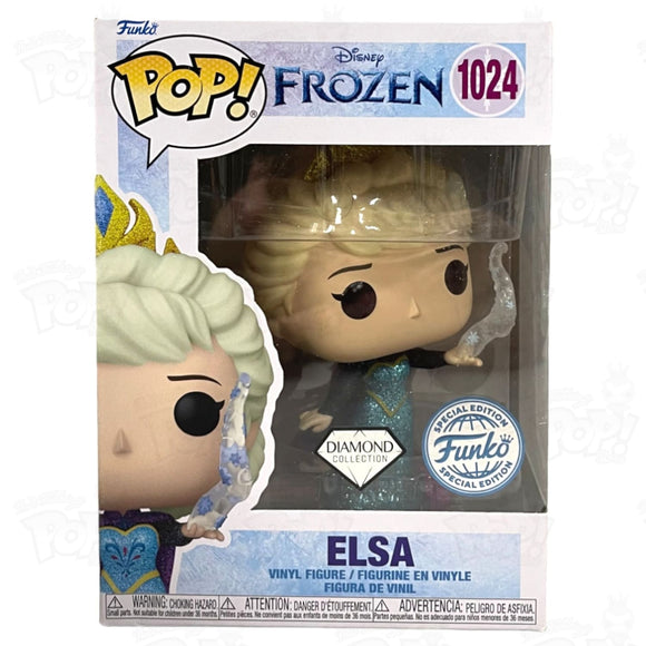 Frozen Elsa Ultimate Princess (#1024) Diamond Glitter Funko Pop Vinyl