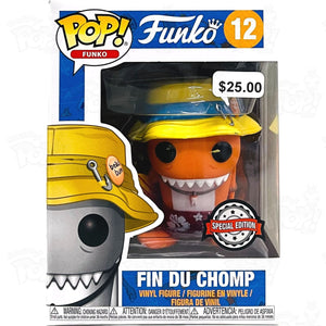 Funko Fin Du Chomp (#12) Orange Pop Vinyl