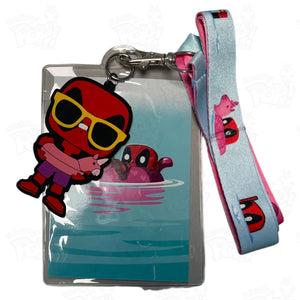 Funko Lanyard: Deadpool Lazy River Pool Floatie Gamestop Exclusive