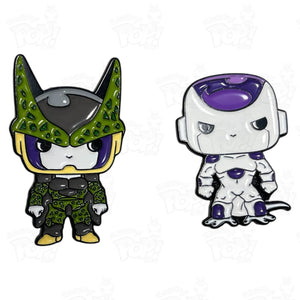 Funko Pop Enamel Pins 2 Pack: Frieza And Cell (Dragon Ball Z)