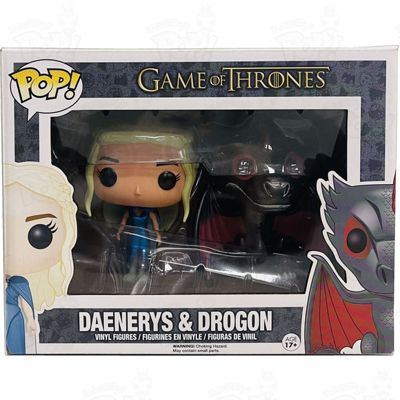 Game Of Thrones Daenerys & Dragon (2-Pack) Funko Pop Vinyl