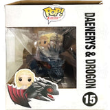 Game Of Thrones Daenerys On Dragon (#15) [Damaged] Funko Pop Vinyl