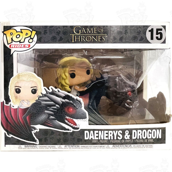 Game Of Thrones Daenerys On Dragon (#15) [Damaged] Funko Pop Vinyl