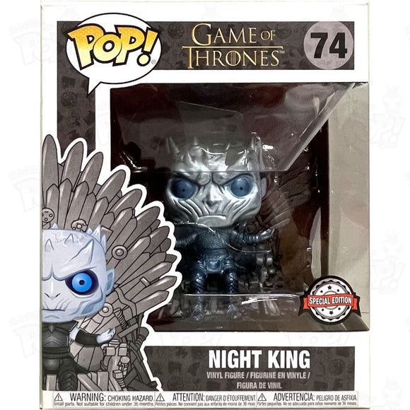 Game Of Thrones Night King (#74) 6 Inch Metallic Funko Pop Vinyl