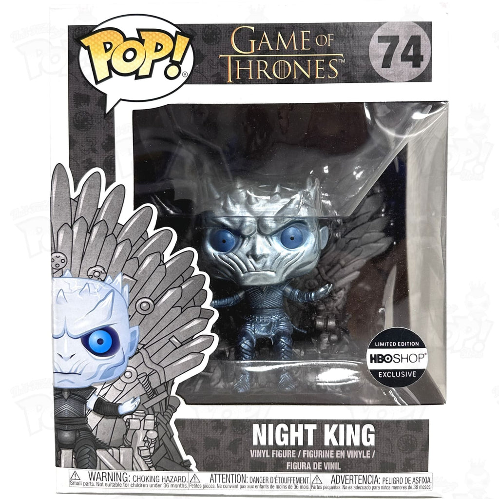 Game of Thrones Night King (#74) 6 Inch Metallic HBO Shop