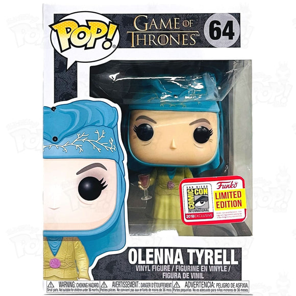 Game Of Thrones Olenna Tyrell (#64) San Diego Comic Con Funko Pop Vinyl