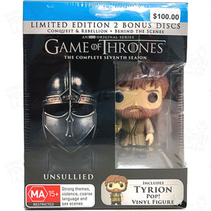 Game Of Thrones Season 7 Blu-Ray + Tyrion Pop Funko Vinyl