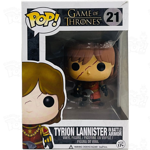 Game Of Thrones Tyrion Lannister In Battle Armour (#21) Funko Pop Vinyl