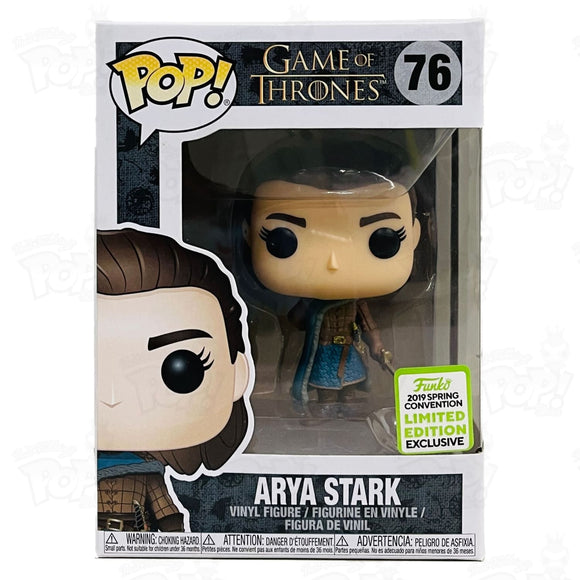 Games of Thrones Arya Stark (#76) 2019 Spring Convention - That Funking Pop Store!