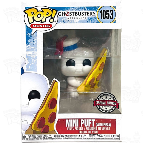 Ghostbusters Afterlife Mini Puft With Pizza (#1053) Funko Pop Vinyl