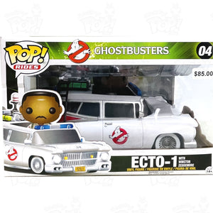 Ghostbusters Ecto-1 With Winston Zeddemore (#04) Pop Rides Funko Vinyl