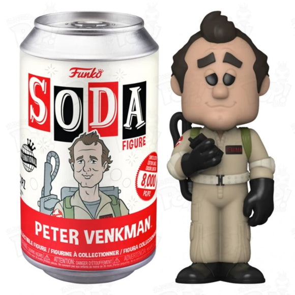 Ghostbusters Peter Venkman Soda Vinyl Soda