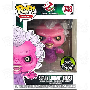 Ghostbusters Scary Library Ghost (#748) Translucent Popcultcha Funko Pop Vinyl