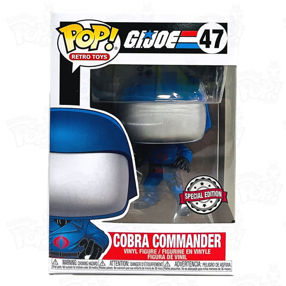 Gi Joe Cobra Commander (#47) Funko Pop Vinyl