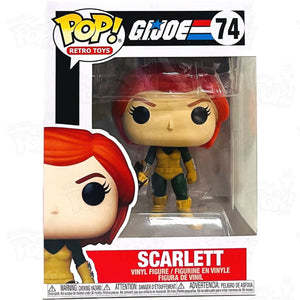 Gi Joe Scarlett (#74) Funko Pop Vinyl