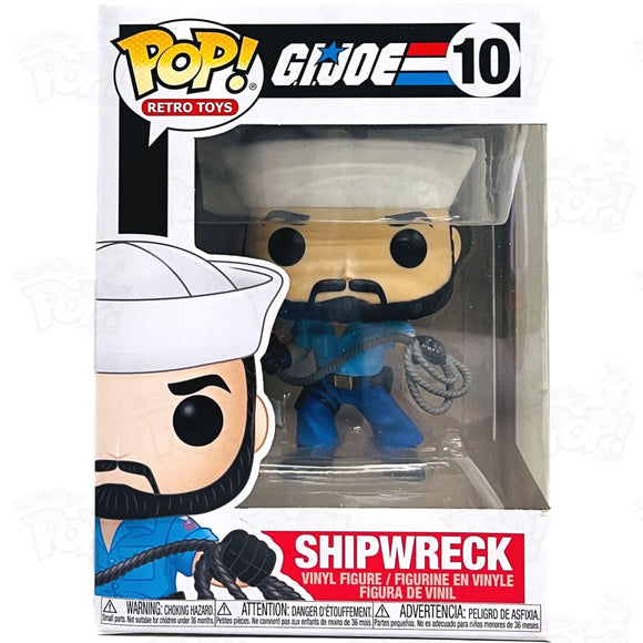 Gi Joe Shipwreck (#10) Funko Pop Vinyl